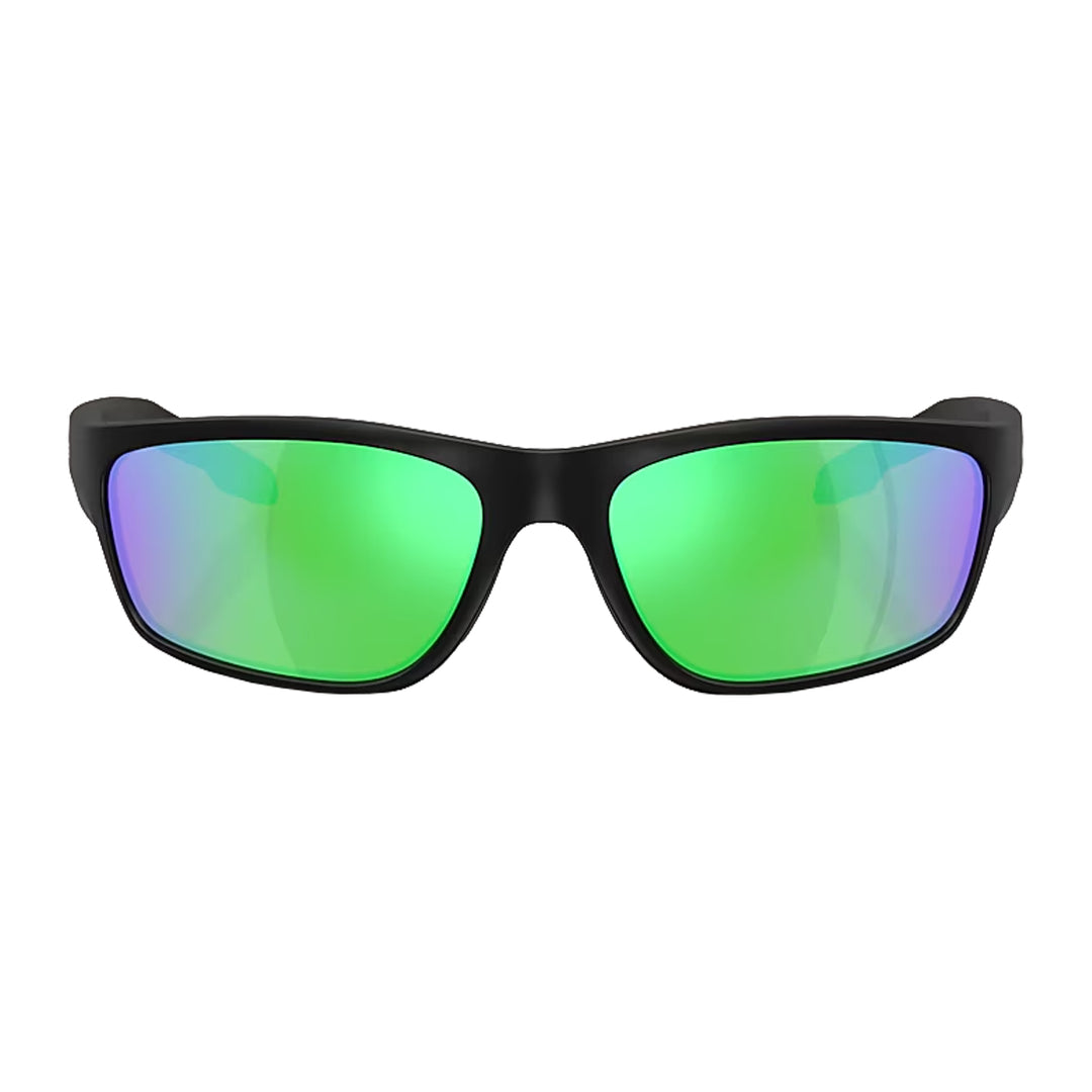 Native Craggy Matte Black Green Mirror Polarized