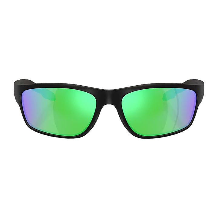 Native Craggy Matte Black Green Mirror Polarized