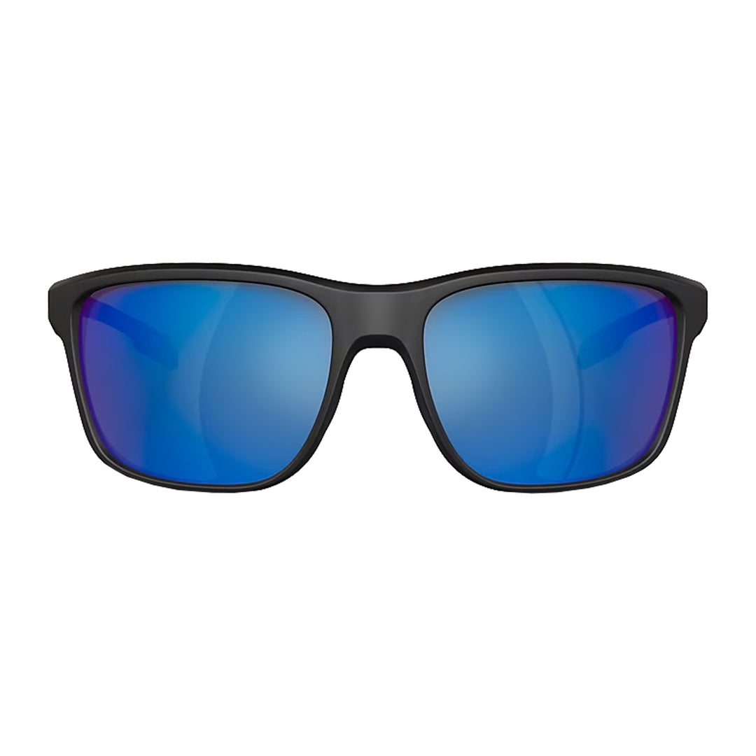 Native Gorge Matte Black Blue Mirror