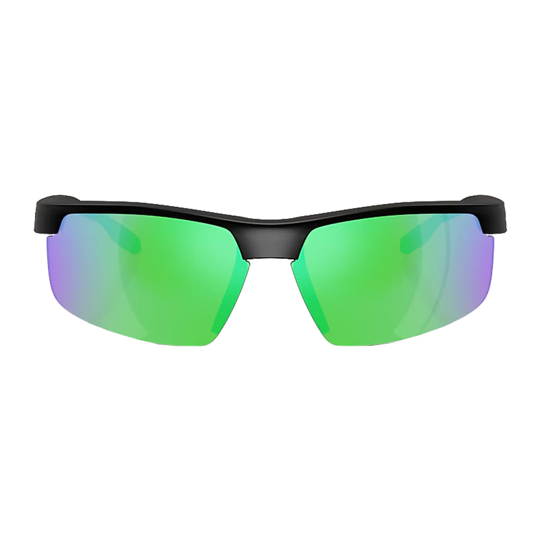 Native Ridge-Runner Crest Matte Black Green Mirror Polarized