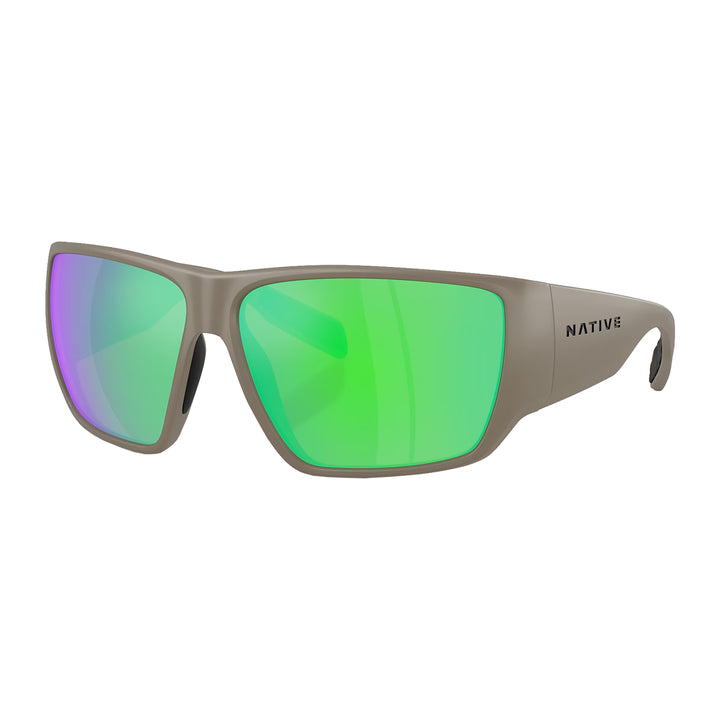 Native Sightcaster II Desert Tan Green Mirror Polarized