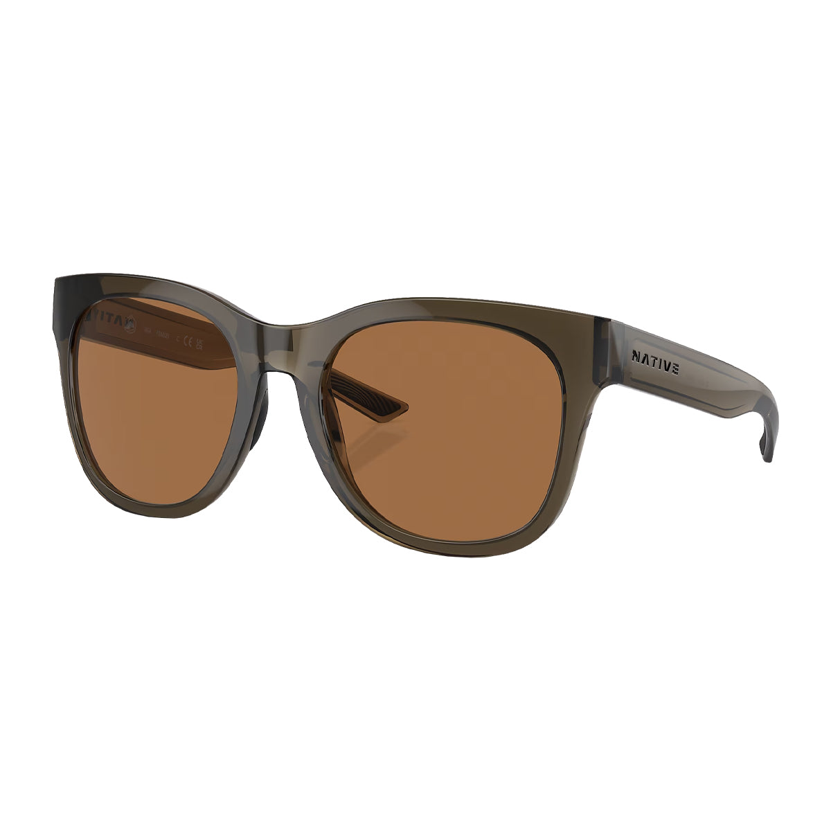 Native Tiaga Smokey Quartz Brown Polarized – Madison River Fishing Company
