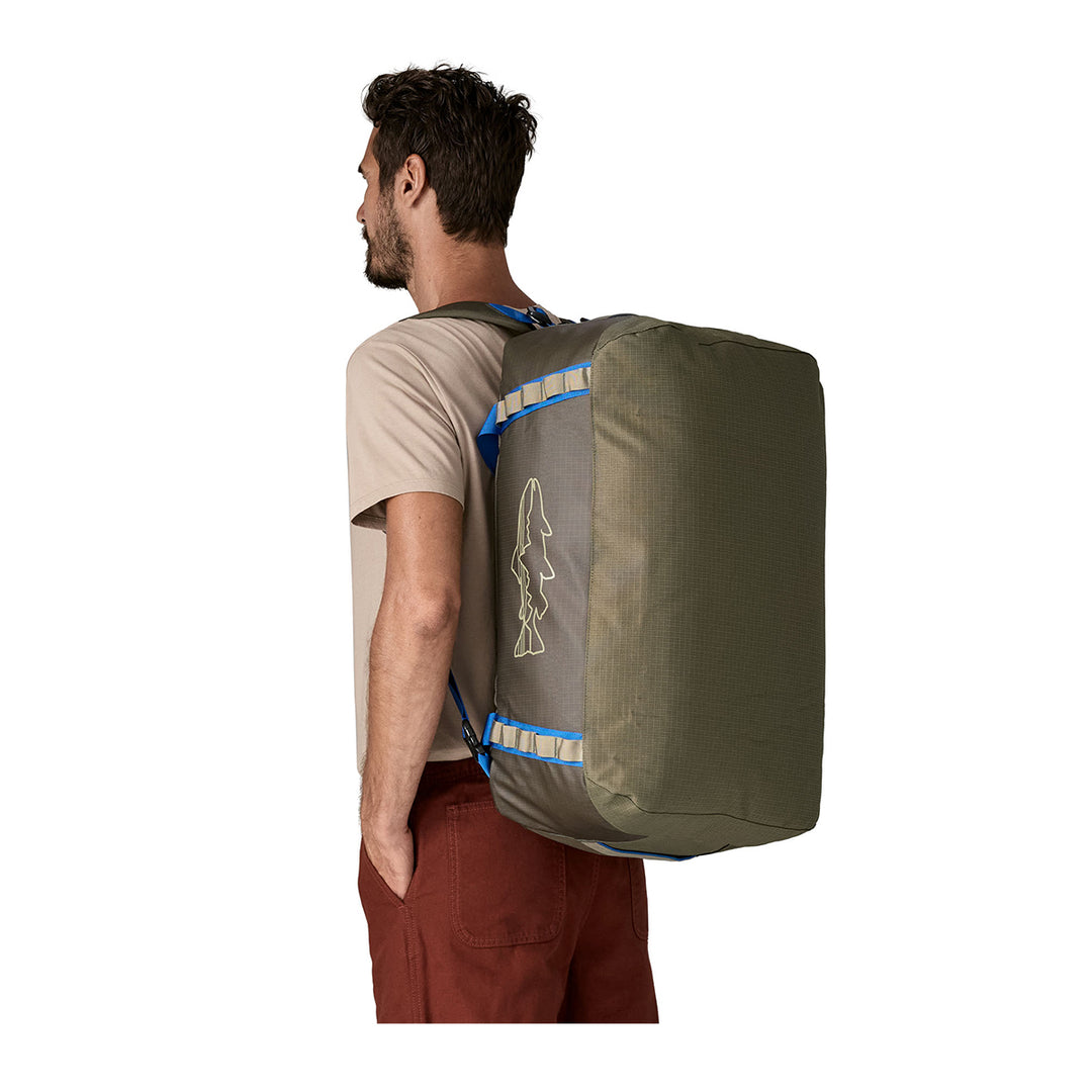 Patagonia Black Hole Duffel 55L Basin Green w/Fitz Roy Trout