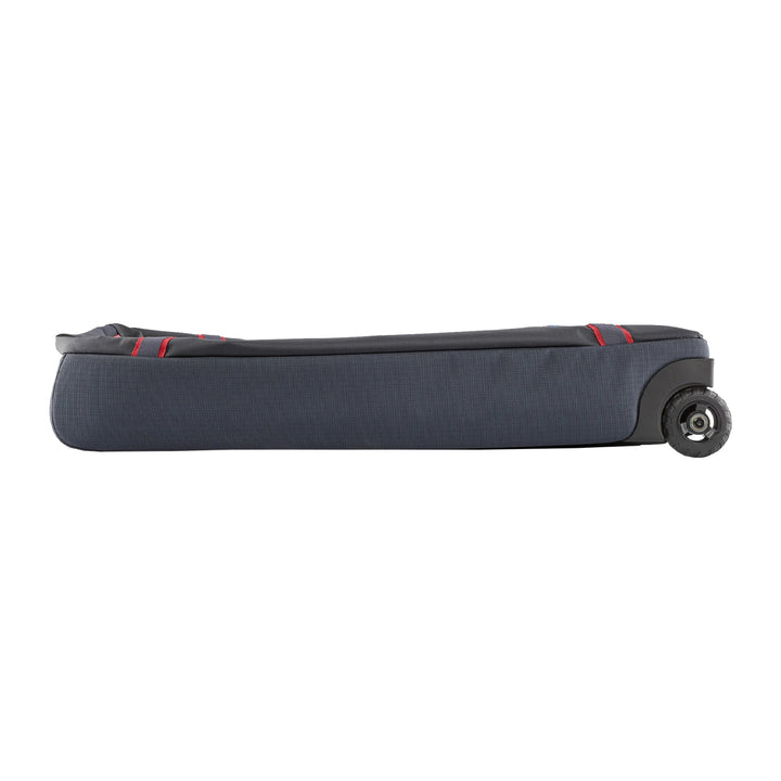 Patagonia Black Hole Wheeled Duffel 100L Smolder Blue w/Amanita Red