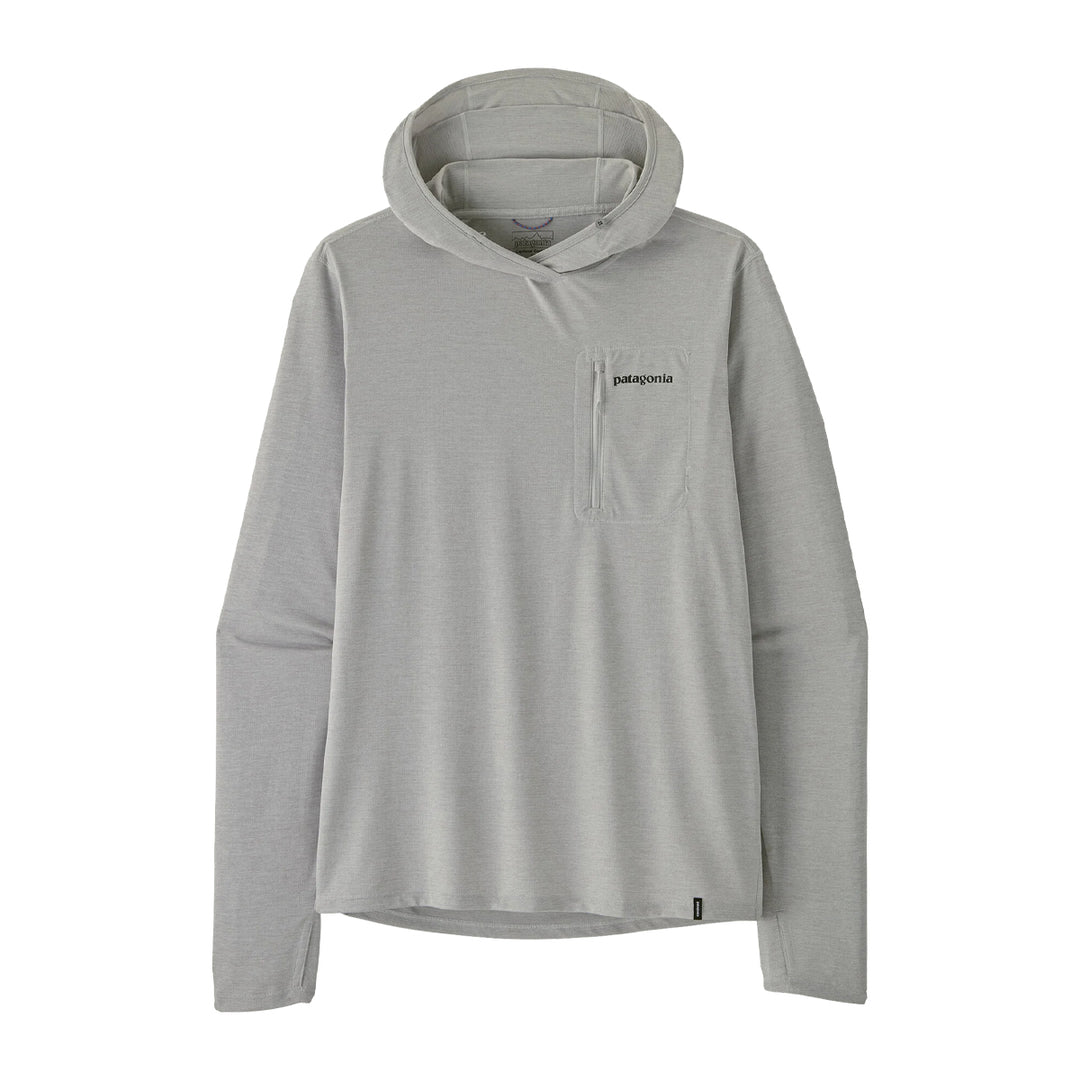 Patagonia Cap Cool Sun Hoody - Fitz Roy Trout Crisp Grey - Salt Grey X-Dye