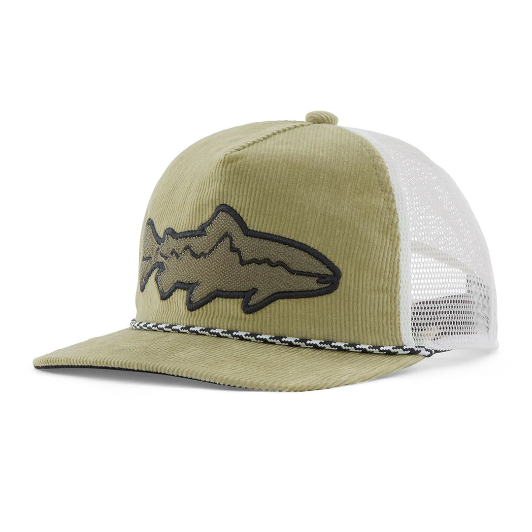 Patagonia Fly Catcher Hat Fitz Roy Trout: Weathered Stone