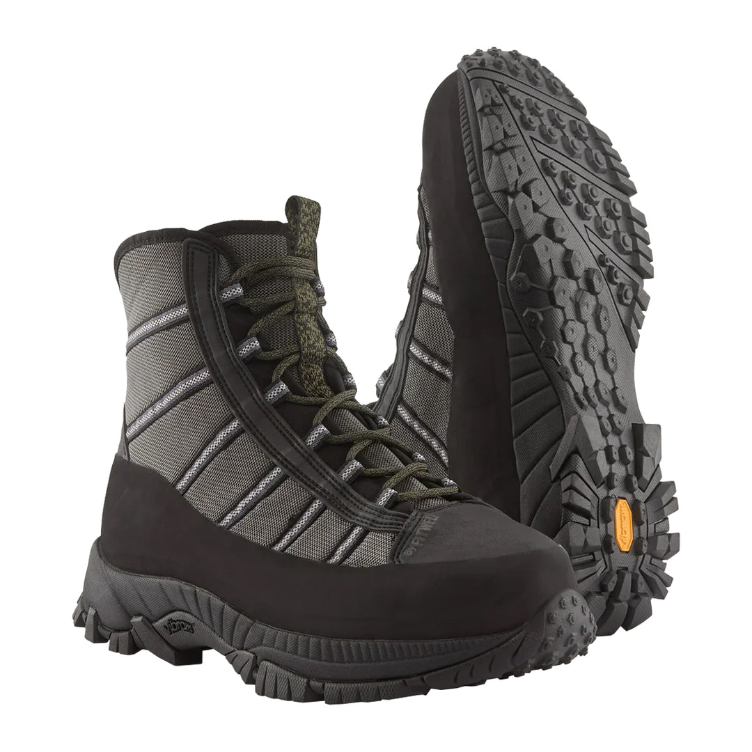 Patagonia Forra Wading Boots Forge Grey w/Basin Green