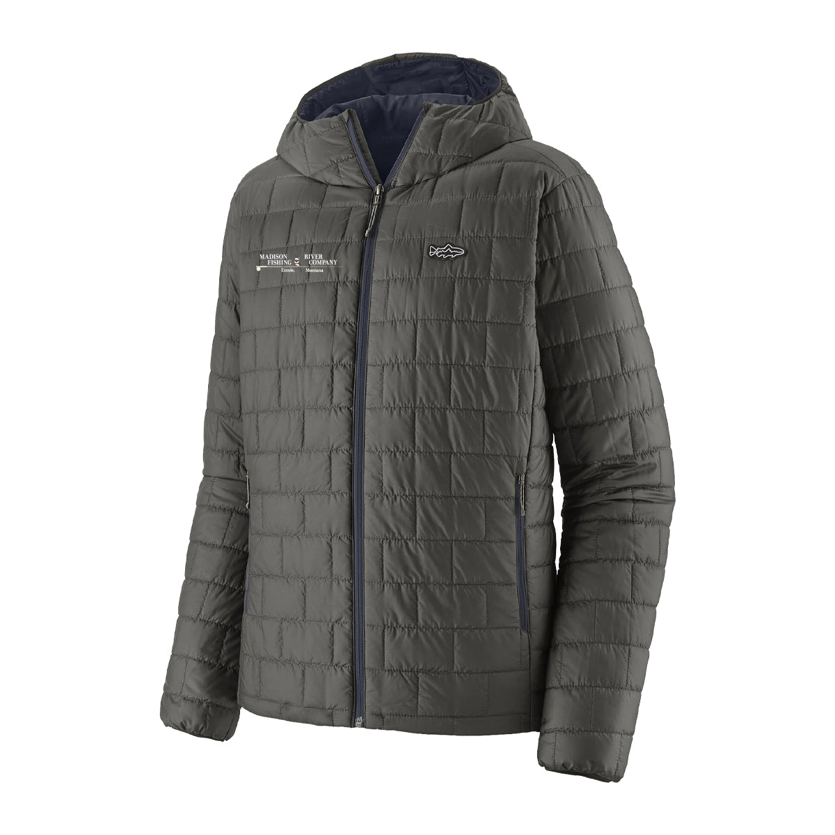 Patagonia MRFC Logo Nano Puff Fitz Roy Trout Hoody Forge Grey – Madison ...