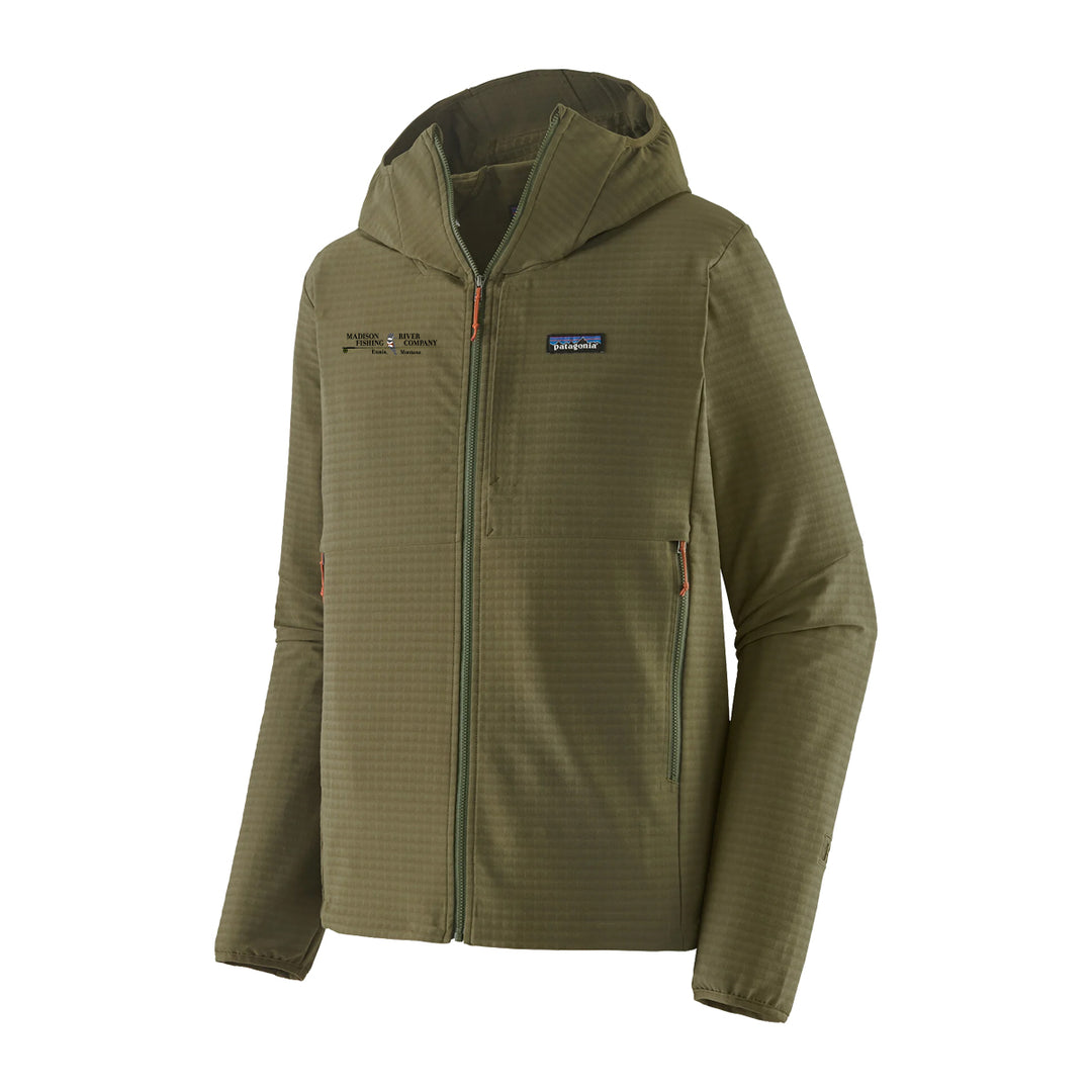 Patagonia MRFC Logo R1 TechFace Hoody Basin Green