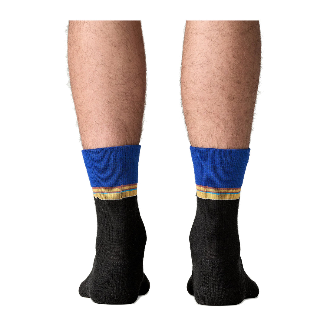 Patagonia Merino Wool Blend Crew Socks Classic Fitz Roy: Viking Blue