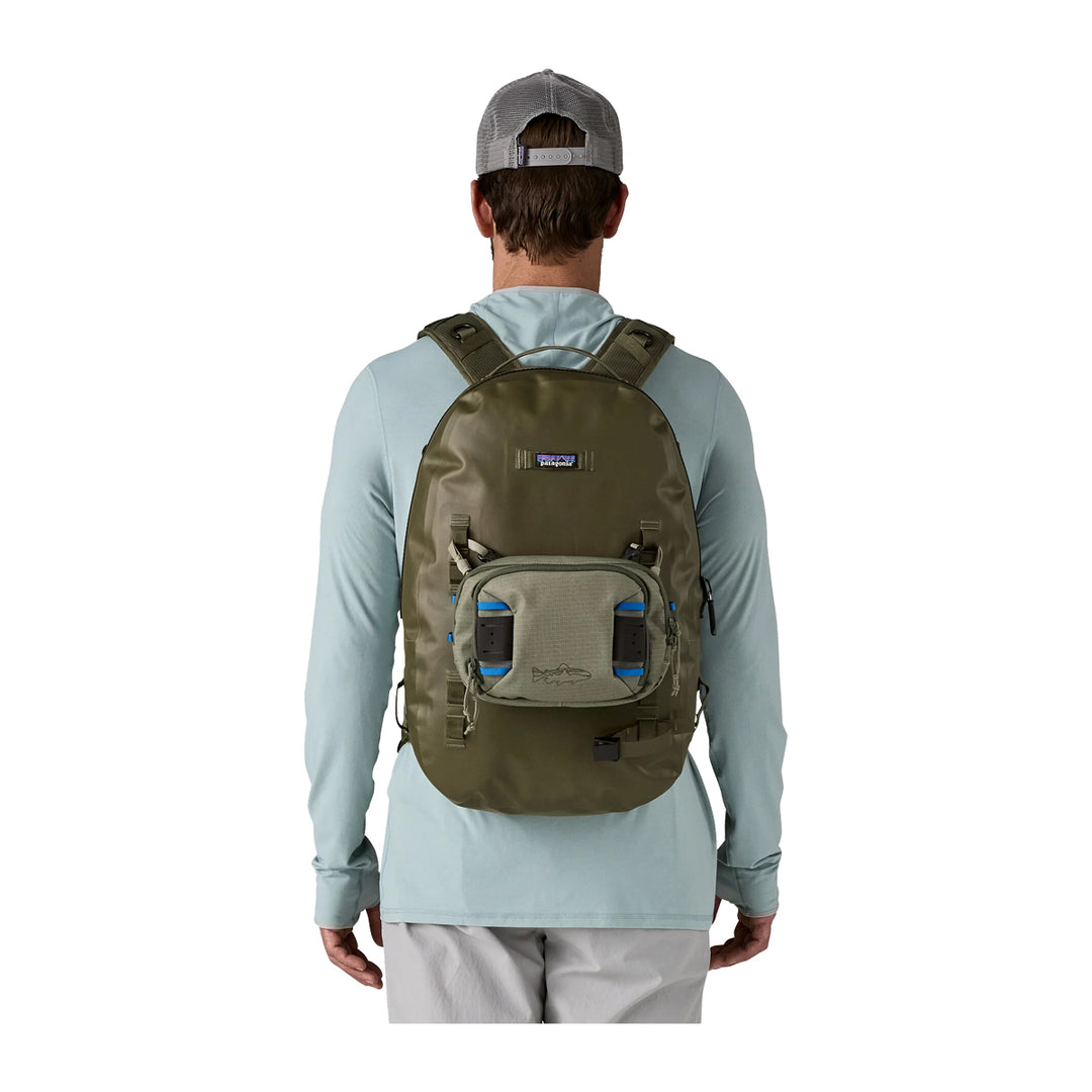 Patagonia Stealth Switch Pack 5L River Rock Green w/P6 Blue