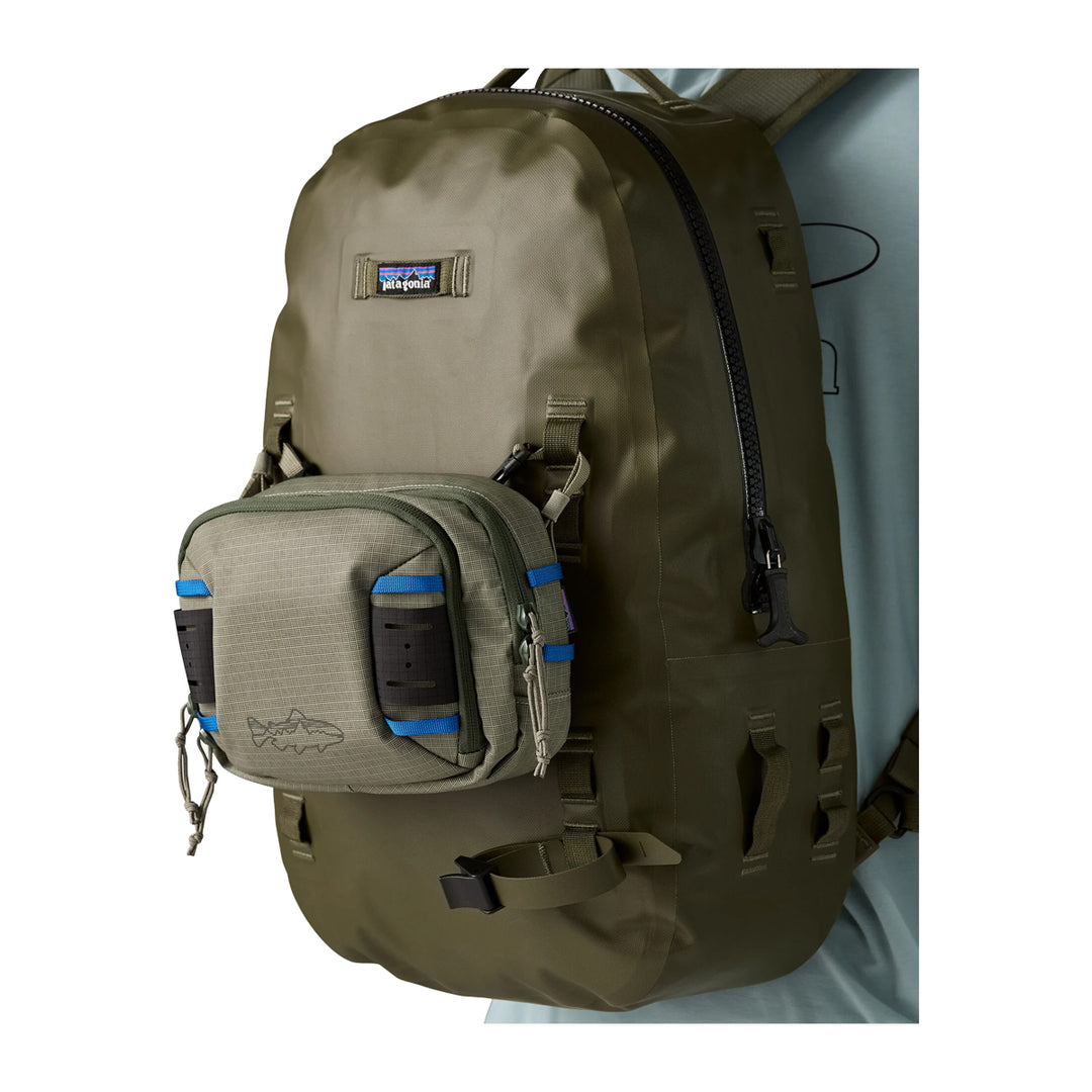 Patagonia Stealth Switch Pack 5L River Rock Green w/P6 Blue