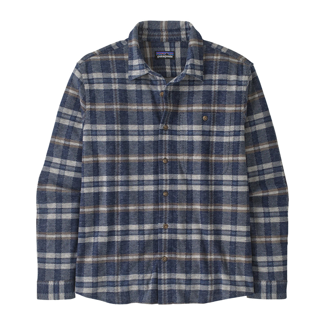 Patagonia Stretch Fjord Flannel Shirt Freeride: New Navy