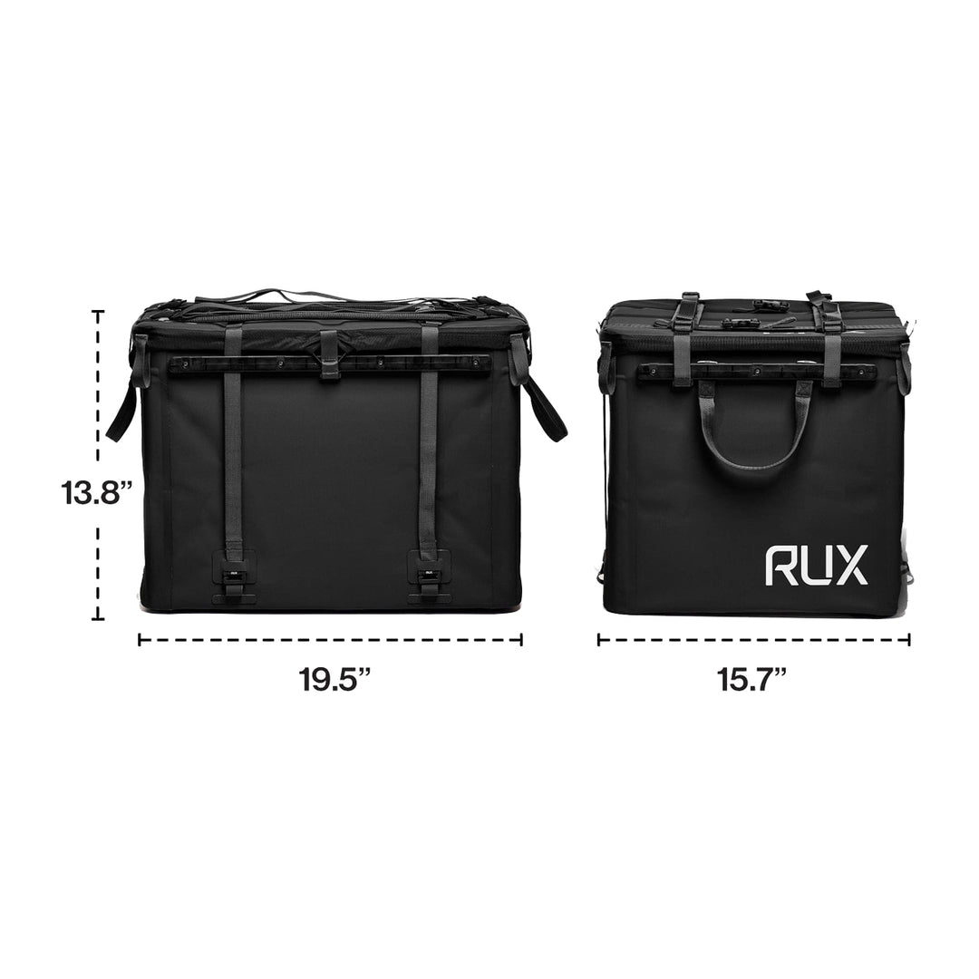 RUX 70L Gear Hauler Black (Tri-Fold)