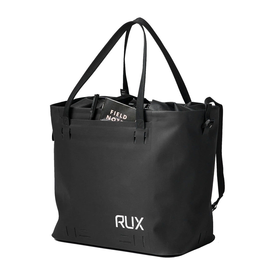 RUX Waterproof Tote Bag 30L Black