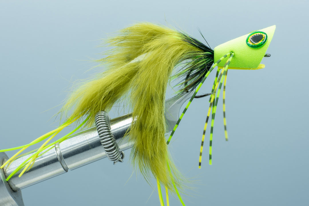 Mason's Yella-Belly Frog Chartreuse