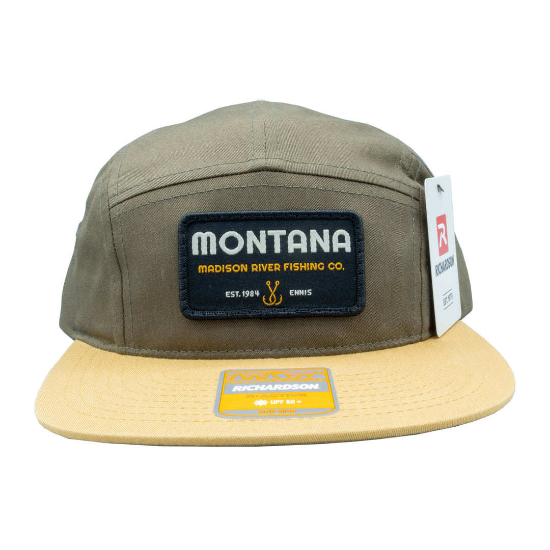 Richardson MRFC Logo 217 MacLeay Hat Dark Loden/Biscuit Montana Hooks Patch