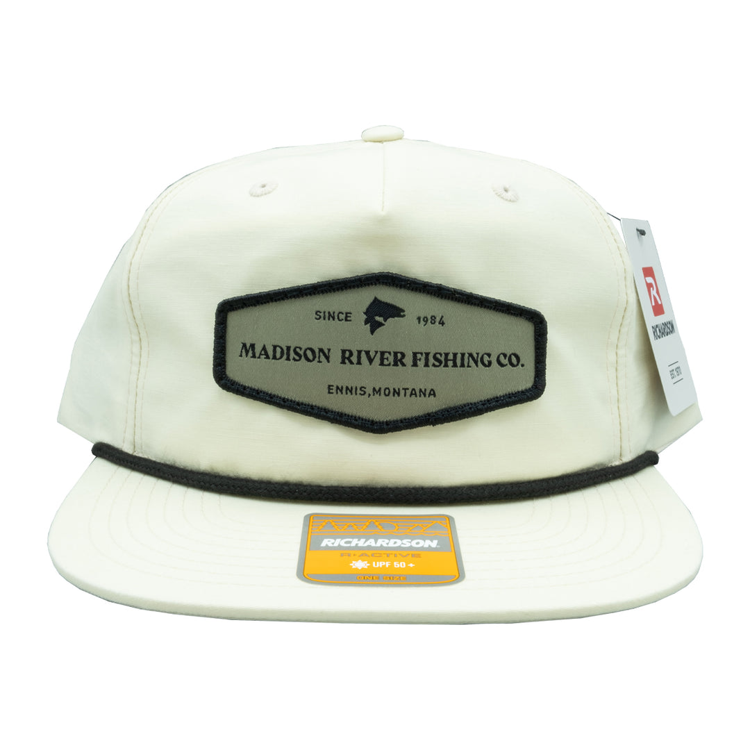 MRFC Logo 256 Umpqua Hat Birch/Black Rope Logo Patch
