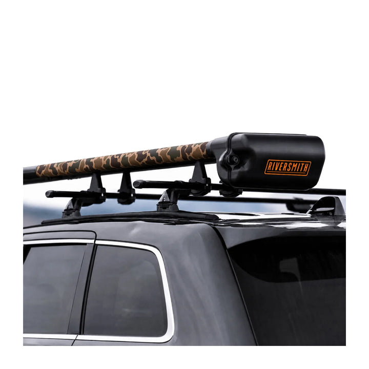 Riversmith Fly Rod Holder Silver 4-Banger RiverQuiver Camo Limited Edition