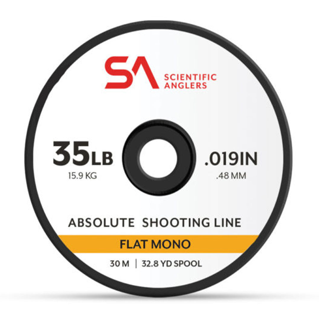 Scientific Anglers Absolute Flat Mono Shooting Line 30M