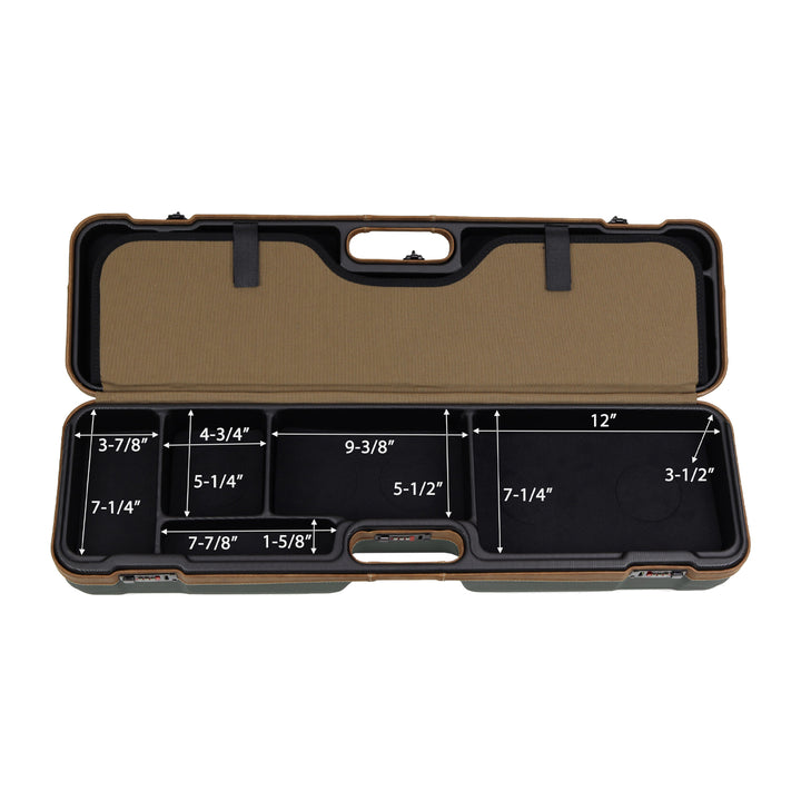 Sea Run Norfork Classic Expedition Fly Fishing Rod & Reel Travel Case 9'6" Rod Green/Nespola