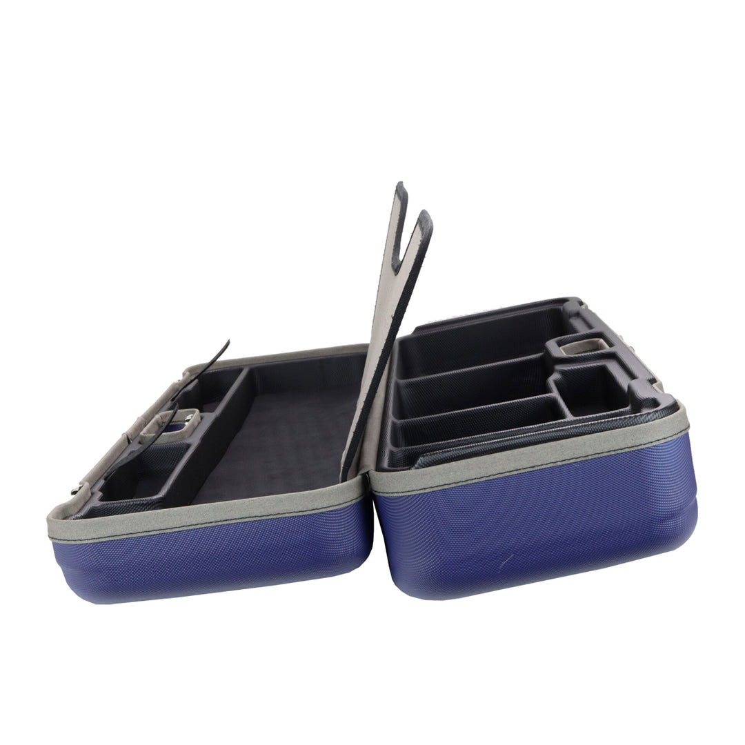 Sea Run Norfork Expedition Fly Fishing Rod & Reel Travel Case 9'6" Rod Cobalt Blue/Gray with Waterproof Cover Green