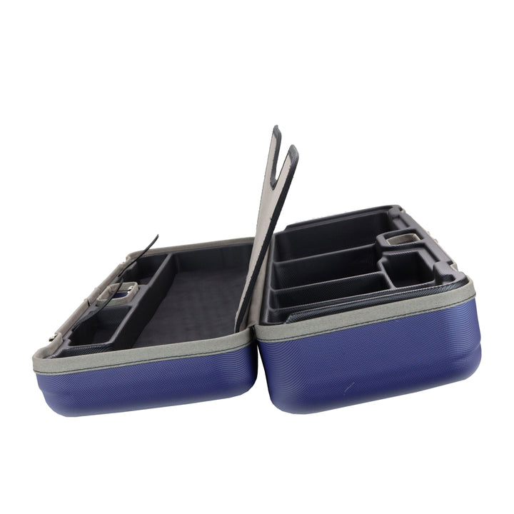 Sea Run Norfork Expedition Fly Fishing Rod & Reel Travel Case 9'6" Rod Cobalt Blue/Gray with Waterproof Cover Green