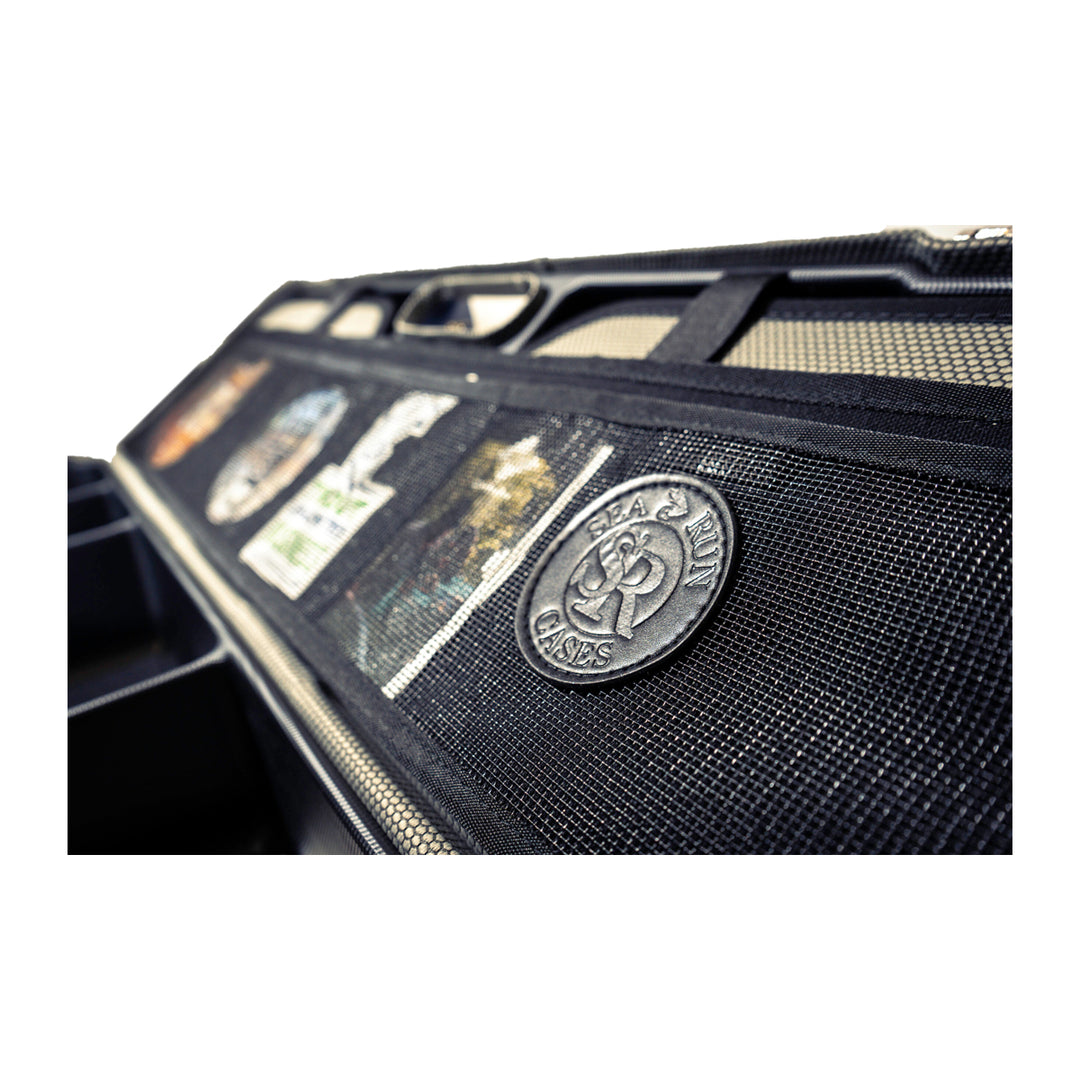 Sea Run Norfork Expedition Fly Fishing Rod & Reel Travel Case 9'6" Rod Cobalt Blue/Gray with Waterproof Cover Green