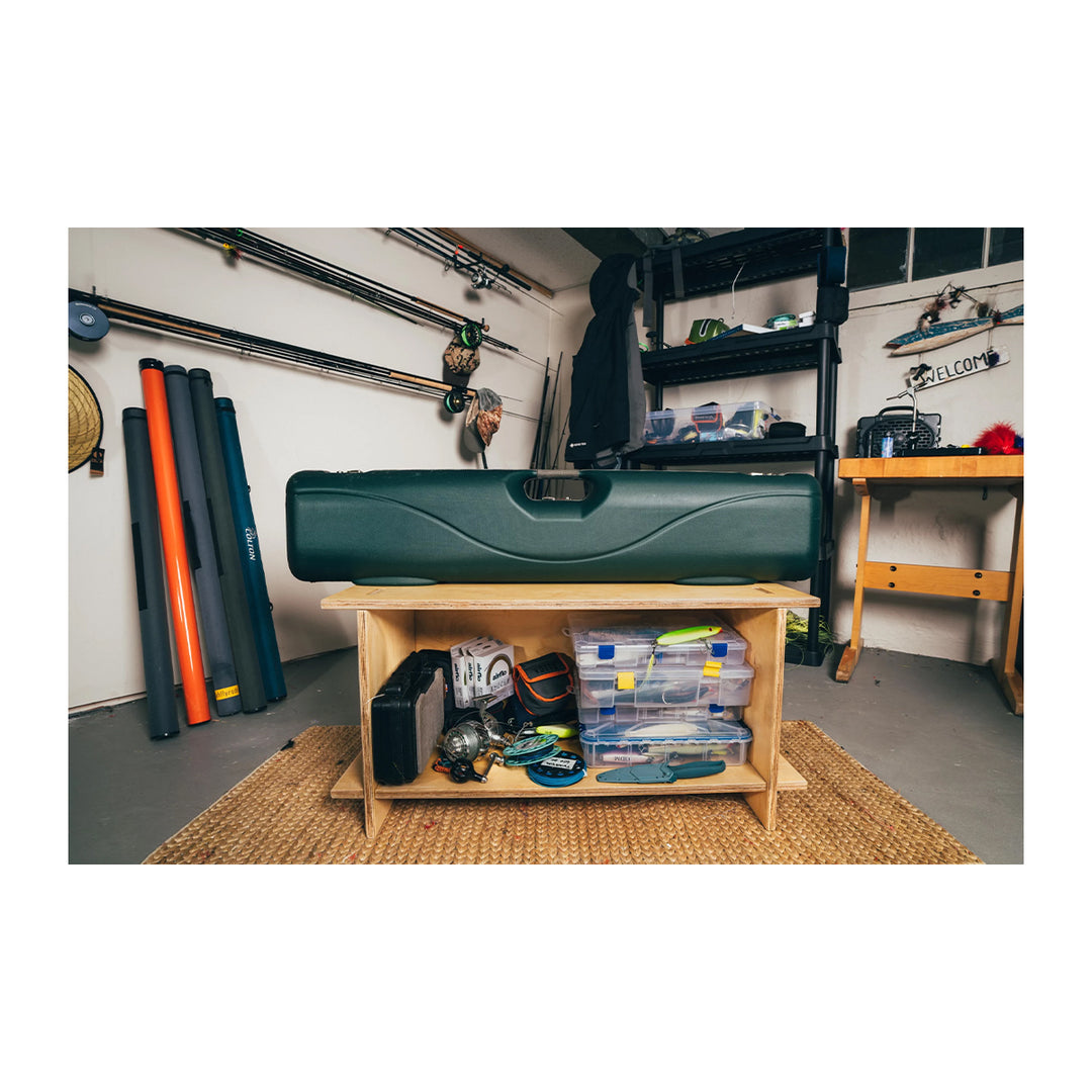 Sea Run Spey Travel Locker Moss Green w/Fish Scale