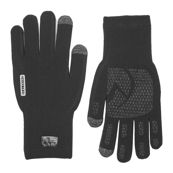 Sealskinz Anmer Waterproof All Weather Ultra Grip Knitted Glove Black