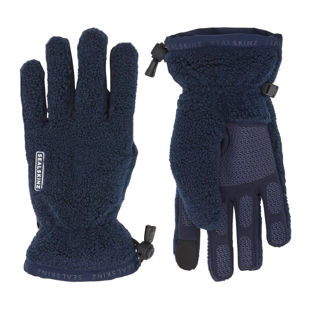 Sealskinz Hoveton Waterproof Sherpa Fleece Glove Navy