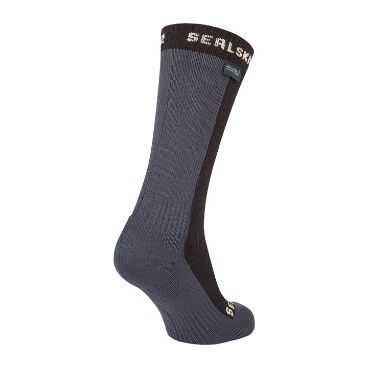 Sealskinz Starston Waterproof Cold Weather Mid Length Sock Black