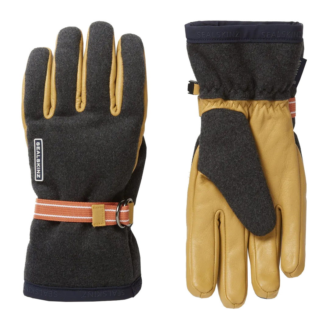 Sealskinz Toftwood Waterproof Boiled Wool Glove Grey