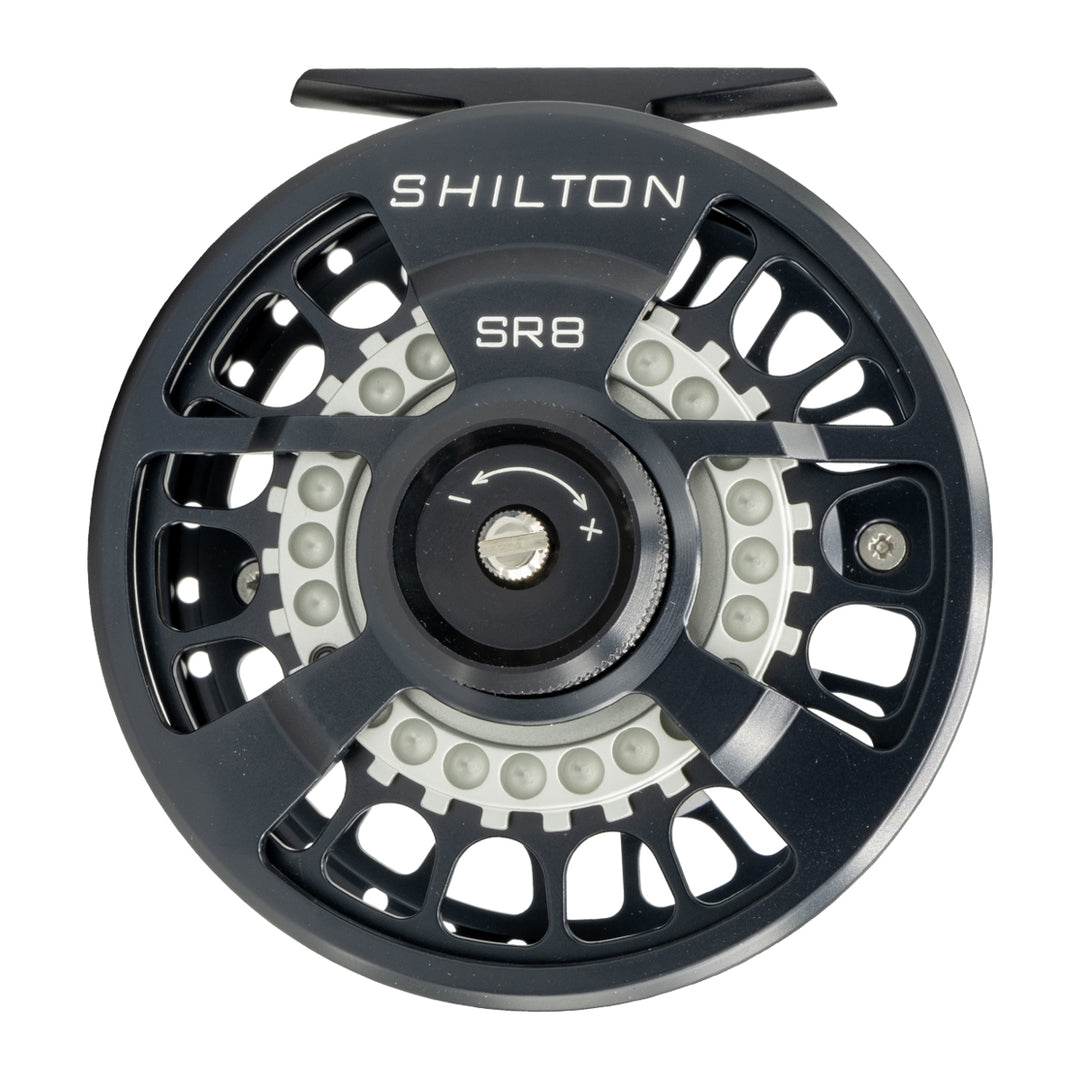 Shilton SR8 (7-8wt) Reel Black
