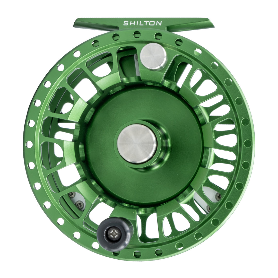 Shilton SR8 (7-8wt) Reel Green