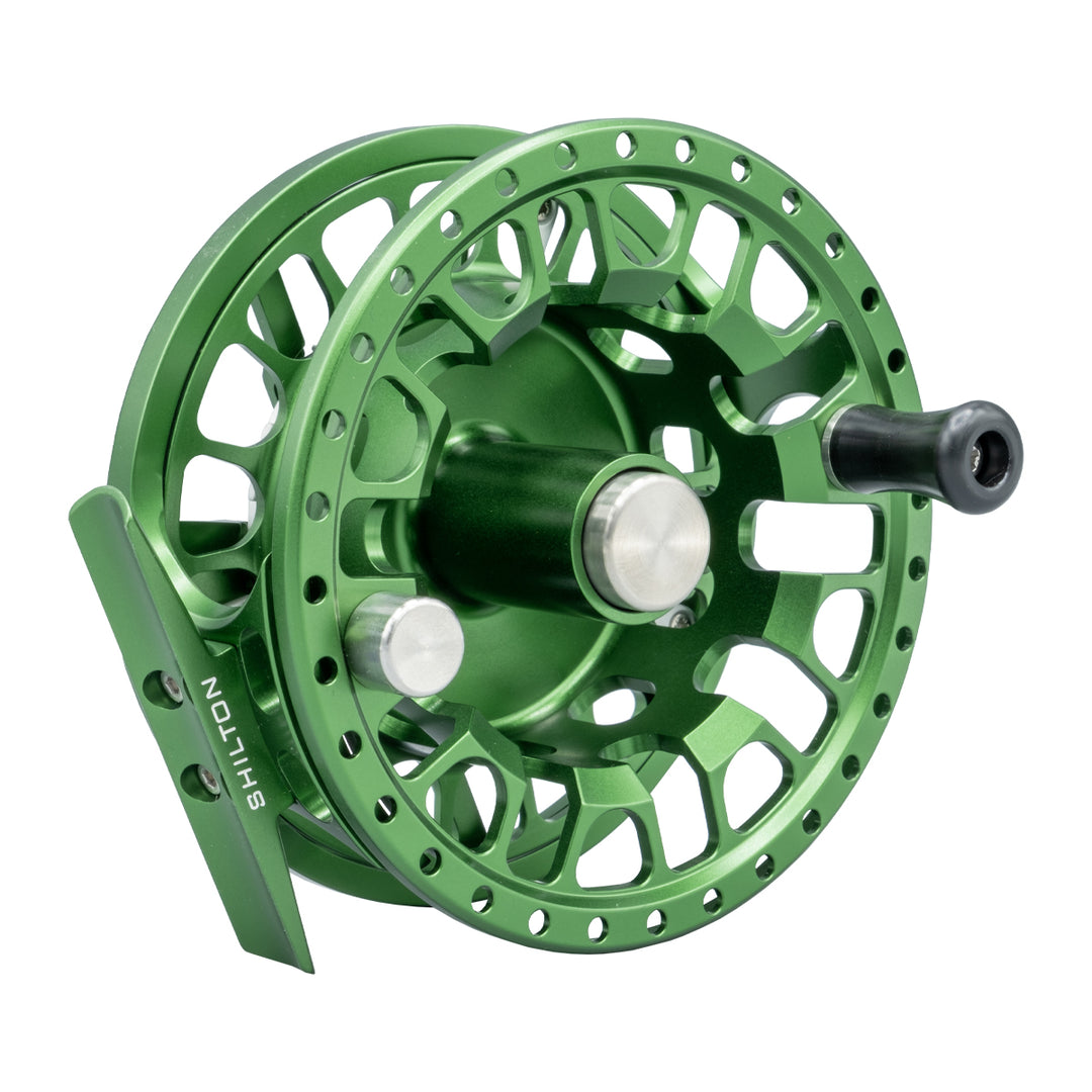 Shilton SR8 (7-8wt) Reel Green