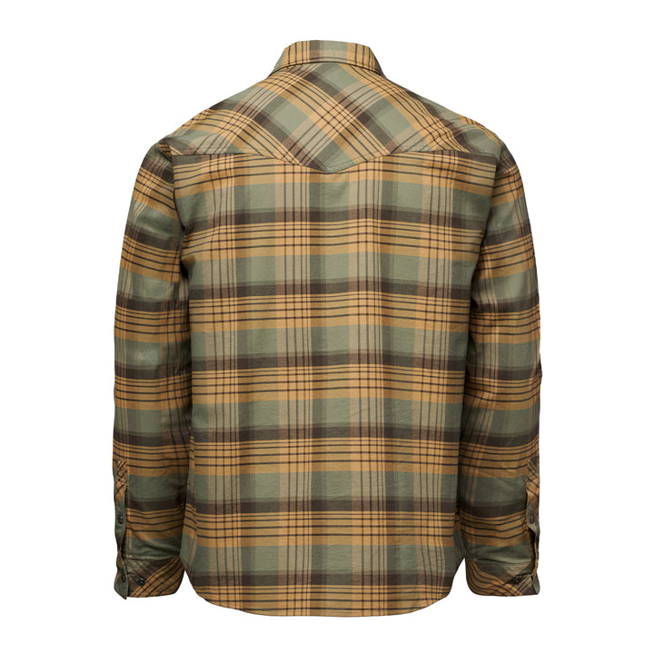 Simms Brackett Flannel Duke Plaid Hickory