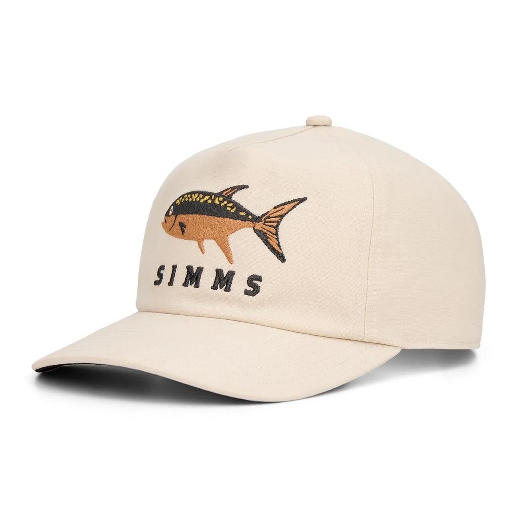 Simms Double Haul Cap Burnished Clay Nomad Fish – Madison River