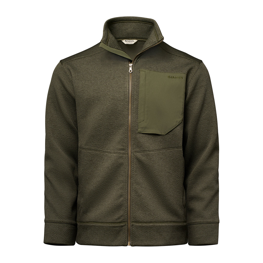 Simms Harbor Fleece Loden Heather