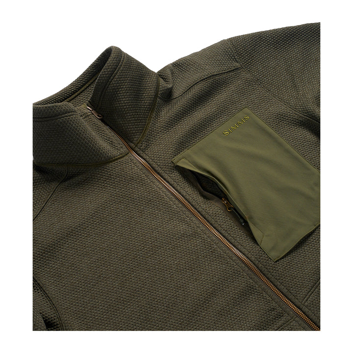 Simms Harbor Fleece Loden Heather