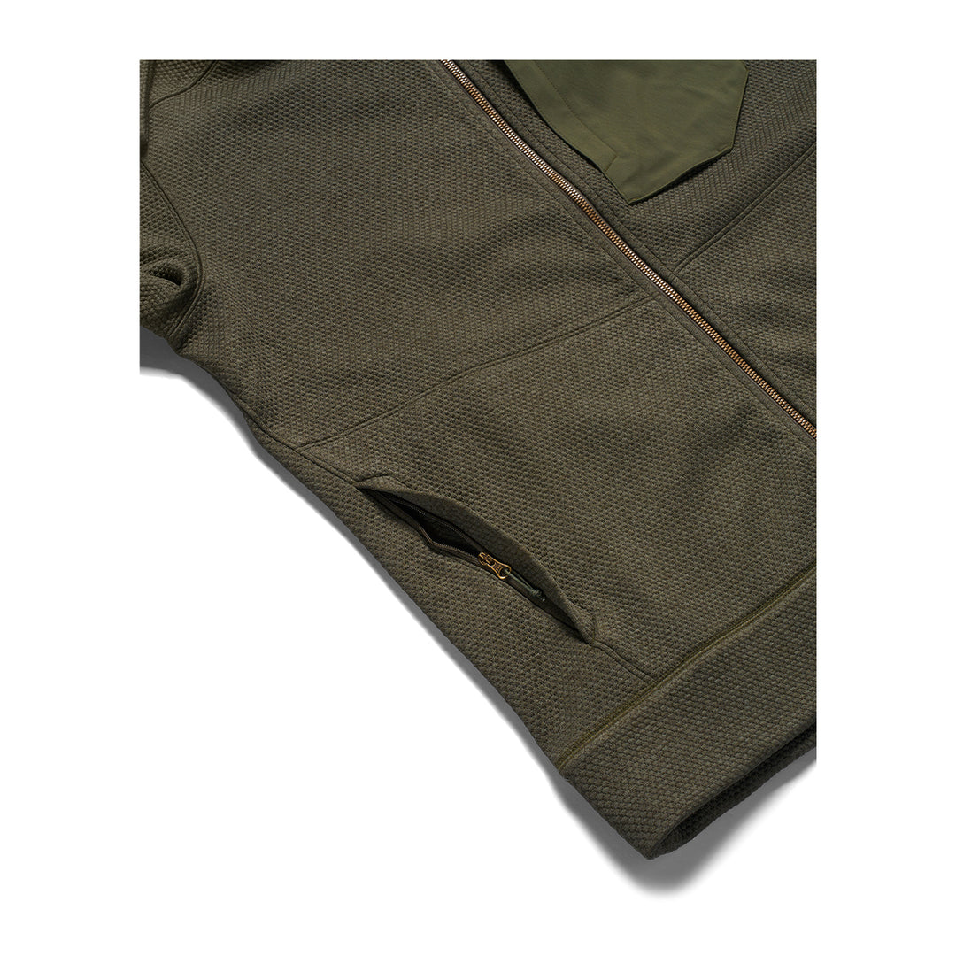 Simms Harbor Fleece Loden Heather