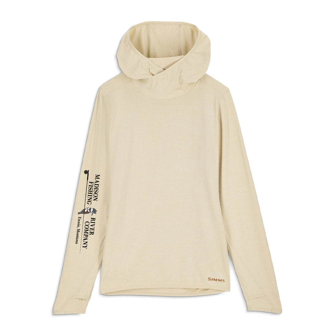Simms MRFC Logo Womens Stone Cold Hoody Parchment