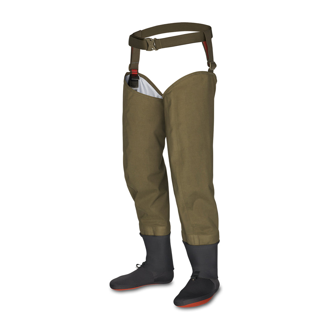 Simms Second Wind Stockingfoot Hip Wader Dark Stone