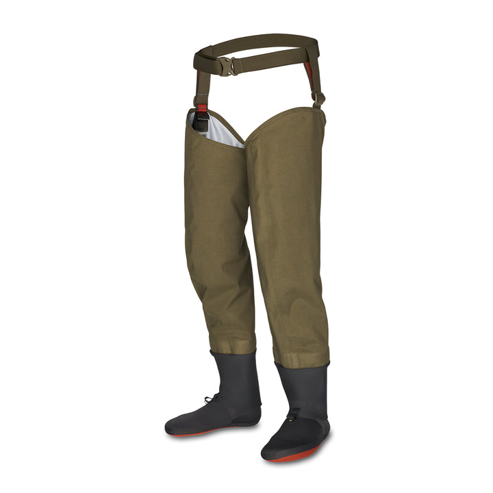 Simms Second Wind Stockingfoot Hip Wader Dark Stone