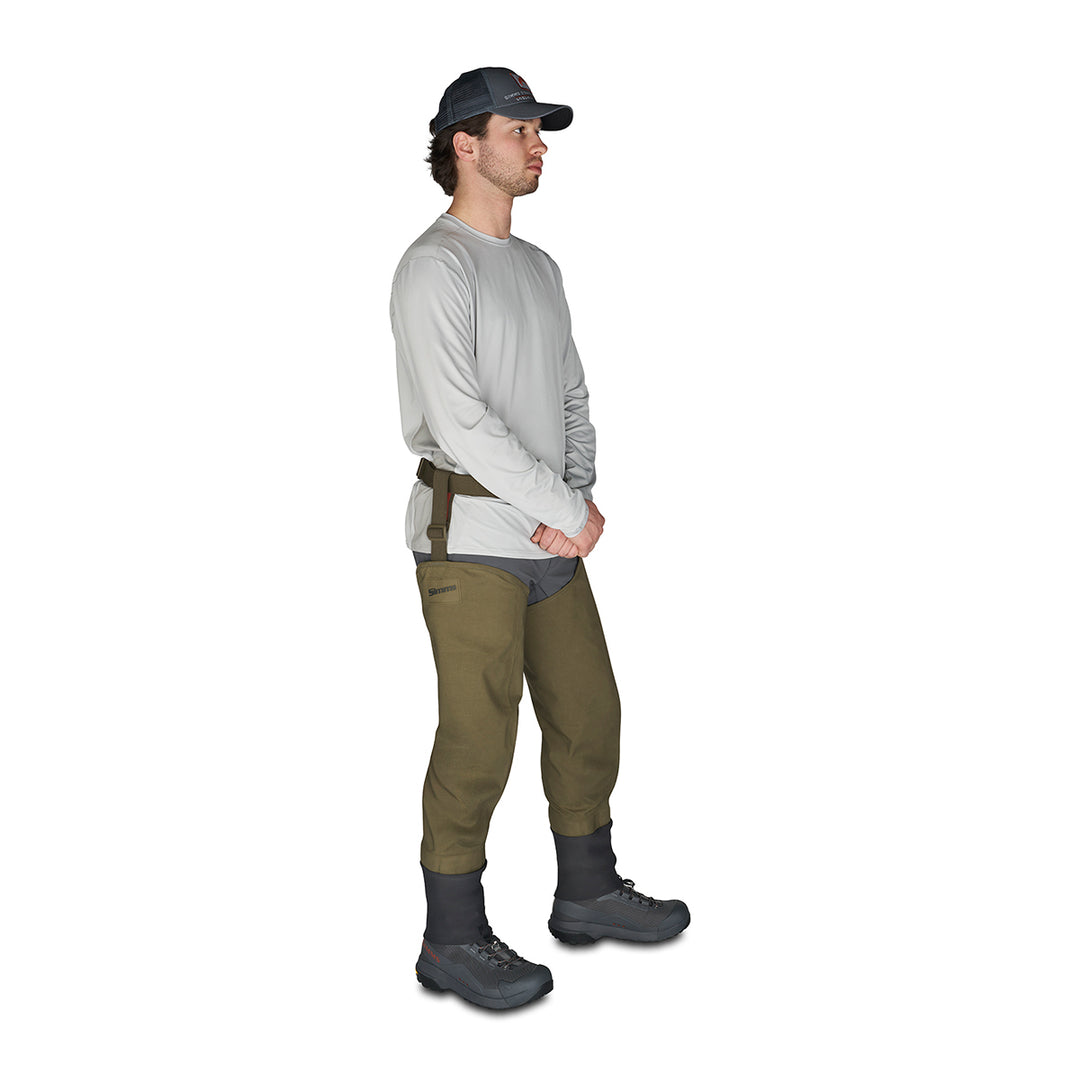 Simms Second Wind Stockingfoot Hip Wader Dark Stone
