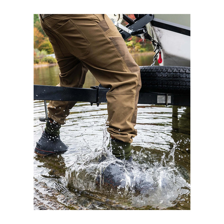 Simms x Sealskinz Ranglely Merino Waterproof Mid Length Sock Loden