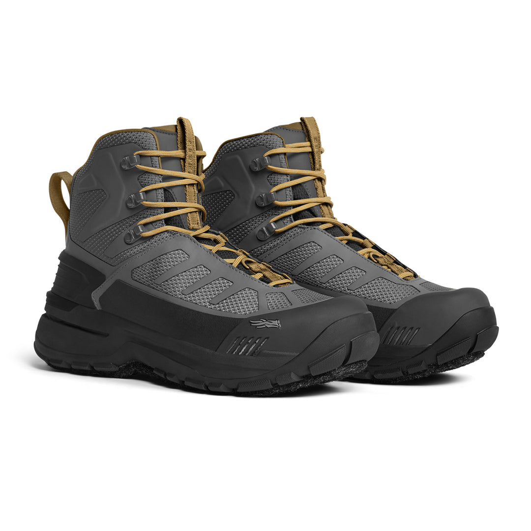 Sitka CrossCurrent Wading Boot Felt Metal Grey