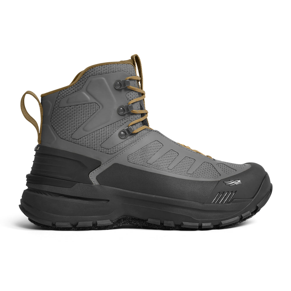 Sitka CrossCurrent Wading Boot Felt Metal Grey