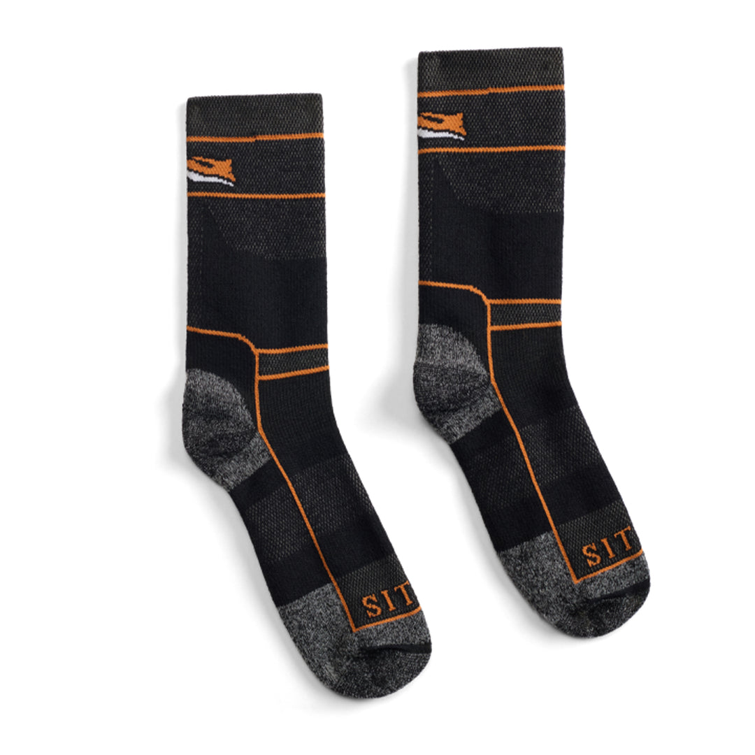 Sitka Heavy Weight Crew Sock Sitka Black