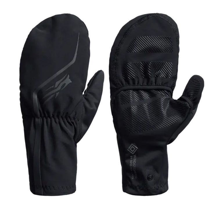 Sitka Jetstream Windstopper Flip Mitt Sitka Black